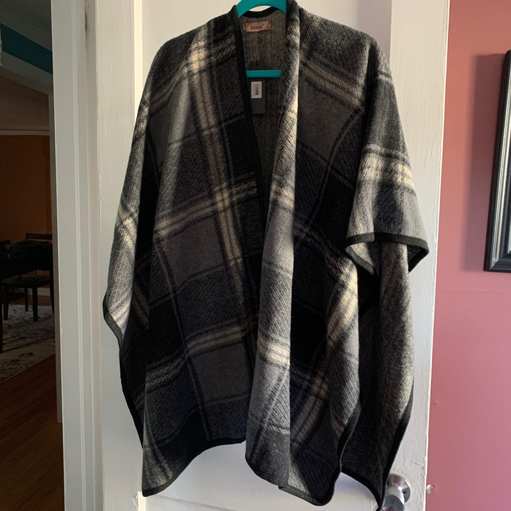 Patterned Poncho